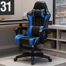 Gaming Chair Ergonomic Office Chair Computer Executive Swivel Desk Seat Recliner