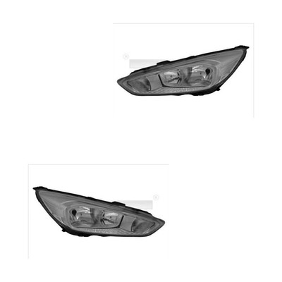 Scheinwerfer Set rechts & links Chrom H7/H1 für Ford Focus III Turnier