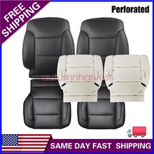 For 2014-2019 Chevy Silverado Front PERF Leat...