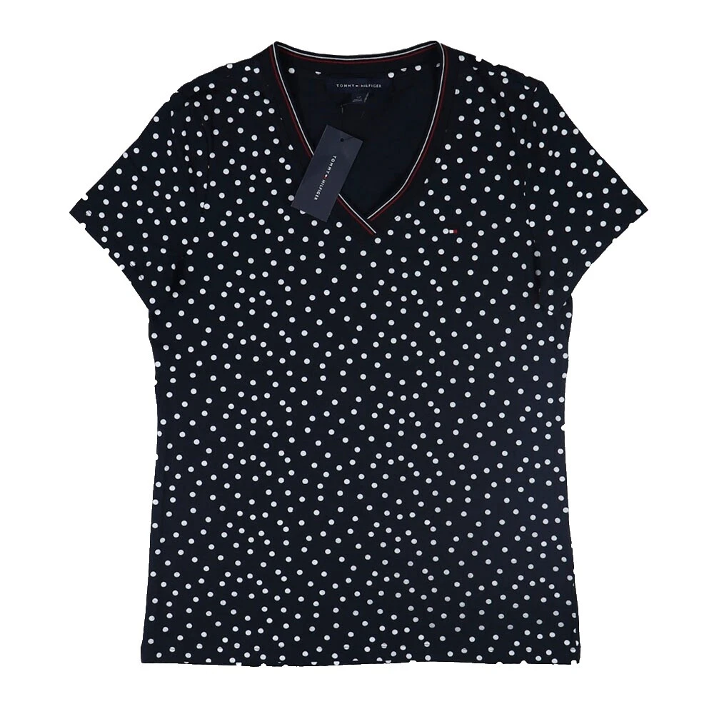 Lunares Algodón Tommy Hilfiger Prendas para el torso informales para mujeres