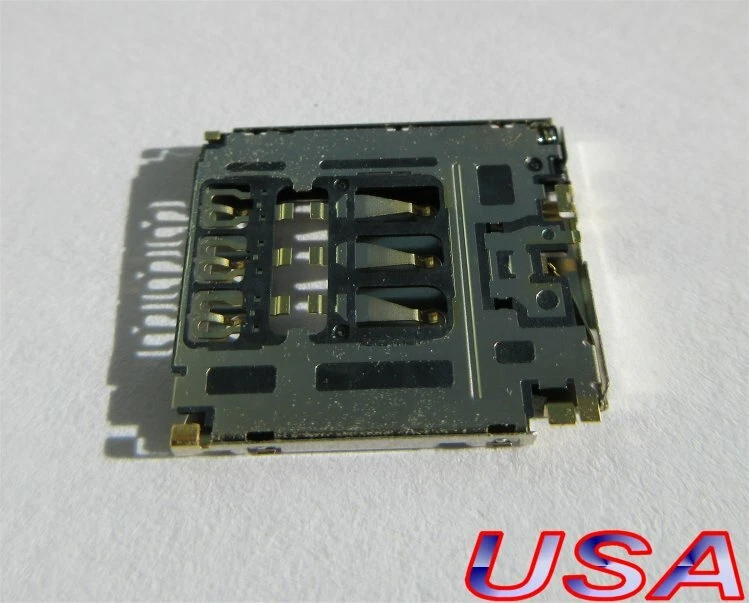 New SIM Card Reader Slot Socket For Sony Xperia T3 D5102 D5103 D5106 Lot USA - Image 2 of 2