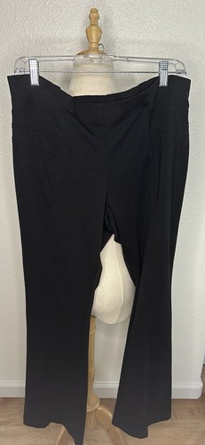 Alfani Black Pants Polyester Rayon Spandex Comfy Fit Size 14