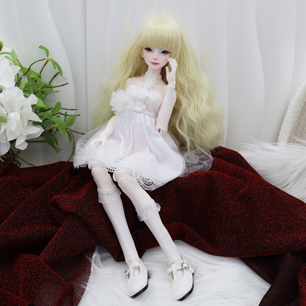 1/4 BJD Doll Full Set Resin SD Ball Jointed Doll Girl with Clothes