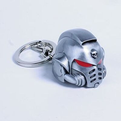 Warhammer 40K Metall Helmet Primaris Keychain Schlüsselanhänger Semic