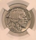1921-S Buffalo Nickel 5C Ngc-Vf 25 Mint Error Obverse & Reverse Lamination