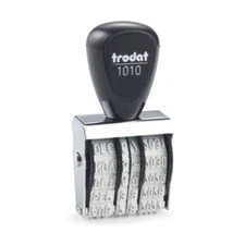 Date Stamp 5/32" Type Size - Trodat 1010 Dater - 12 Years 2025-2036