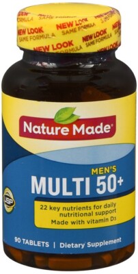 Nature Made Multi For Him 50+ Tablets 90 EA