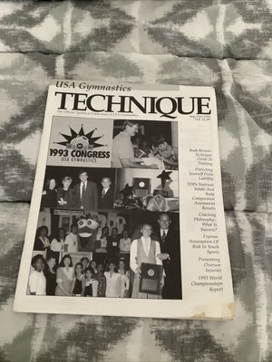 Technique Gymnastics Magazine 1993