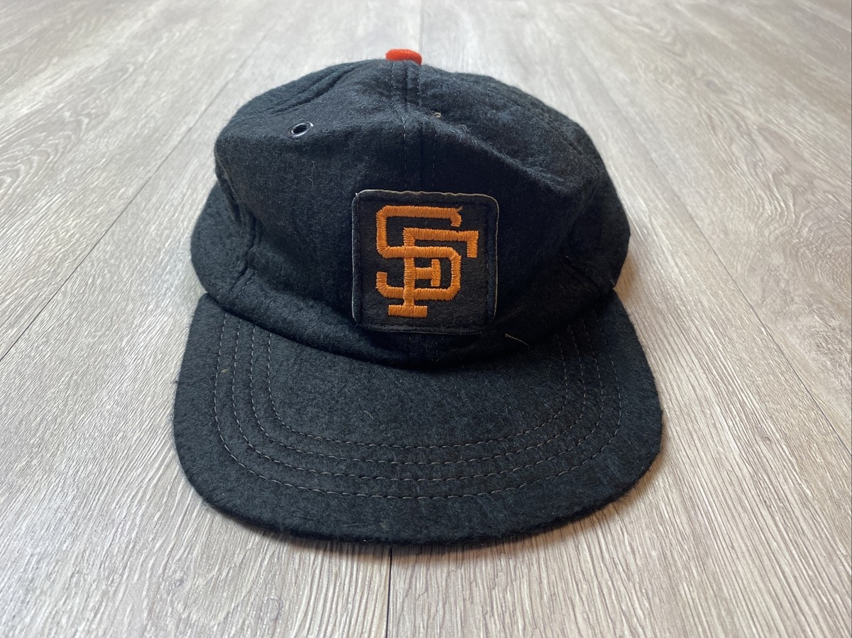 Vintage SF Giants MLB Hat Wool Blend Made In USA RARE 1960's