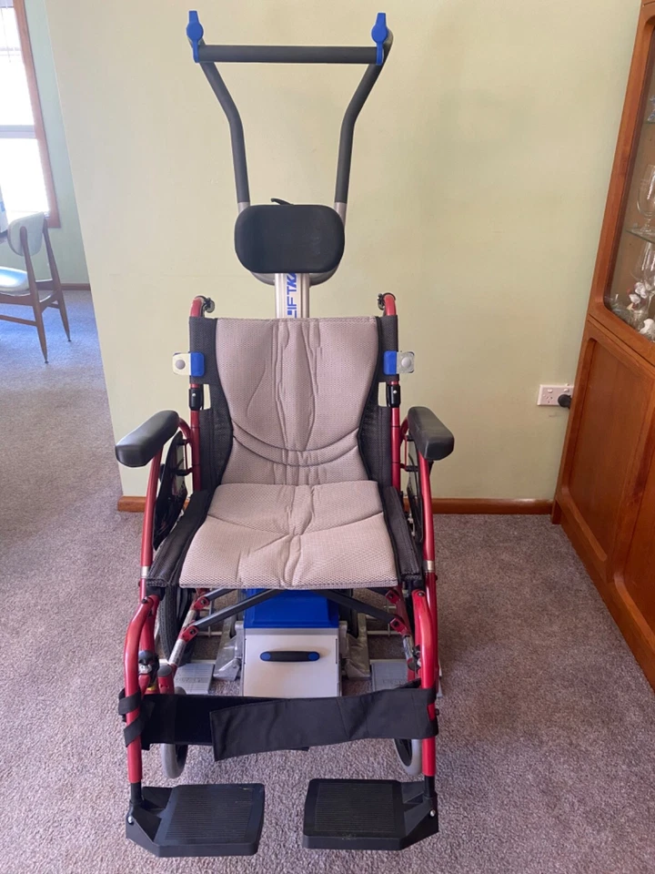 Electric Stair Lifting Motorised Climbing Wheelchair Stair Climber- Sano Liftkar - image 2 of 4