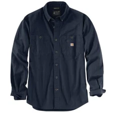 Men's Carhartt Rugged Flex® Rigby Long Sleeve Work Shirt - 3 Color Opts!