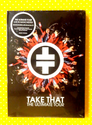 TAKE THAT ライブ イン マンチェスターDVDとCD TAKE THAT - THE ULTIMATE TOUR - LIVE IN MANCHESTER - DVD + CD