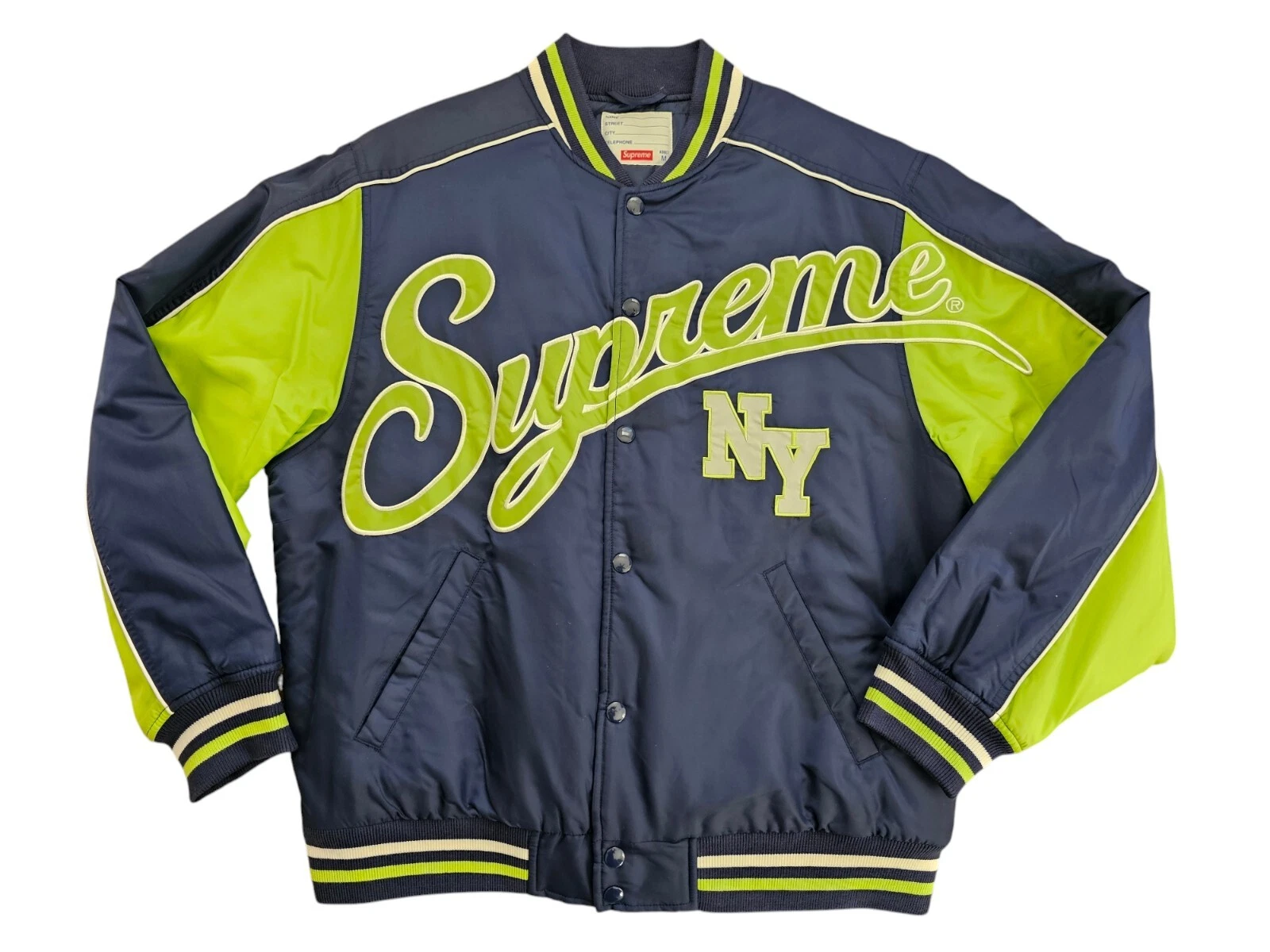 Veste universitaire Supreme NY 2020   Taille M