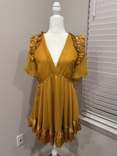 ASOS Flutter Ruffle Dress Sz 0 Coquette Flirty
