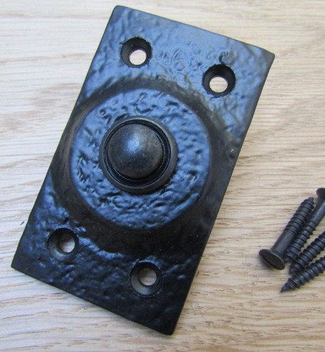 DOOR BELL PUSH vintage Victorian Antique Hard wired Front Back Door Chime Press - Picture 22 of 26