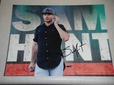SAM HUNT SIGNED SUPER SEXY 11X14 HOUSE PARTY