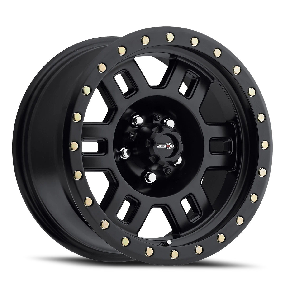 2 New 16X8 0 5X114.3 5X4.5 Vision Manx Black Wheels Rims 16 Inch