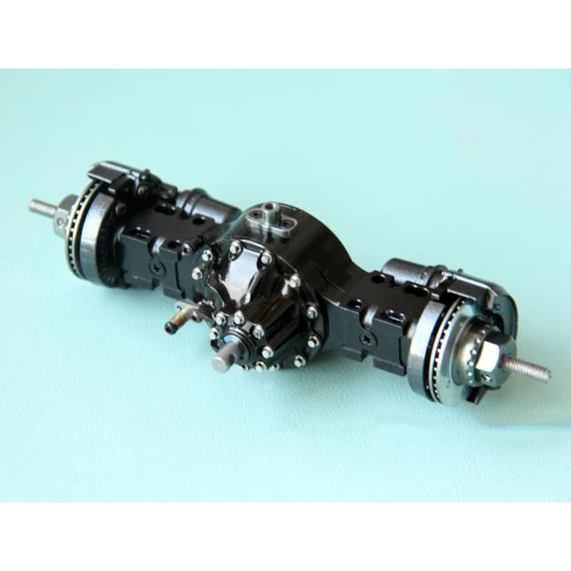 Metal Front/Rear Power Axle for 1/14 Tamiya RC Truck Car Scania