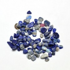 Z Natural Lapis Lazuli Chip Beads No Hole Undrilled 500 grams about a pound 852