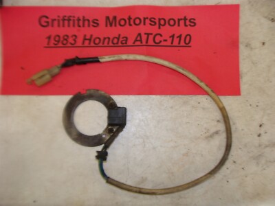 1984 85 83 HONDA ATC110 trigger pulse sensor ignition timing pick up atc125m