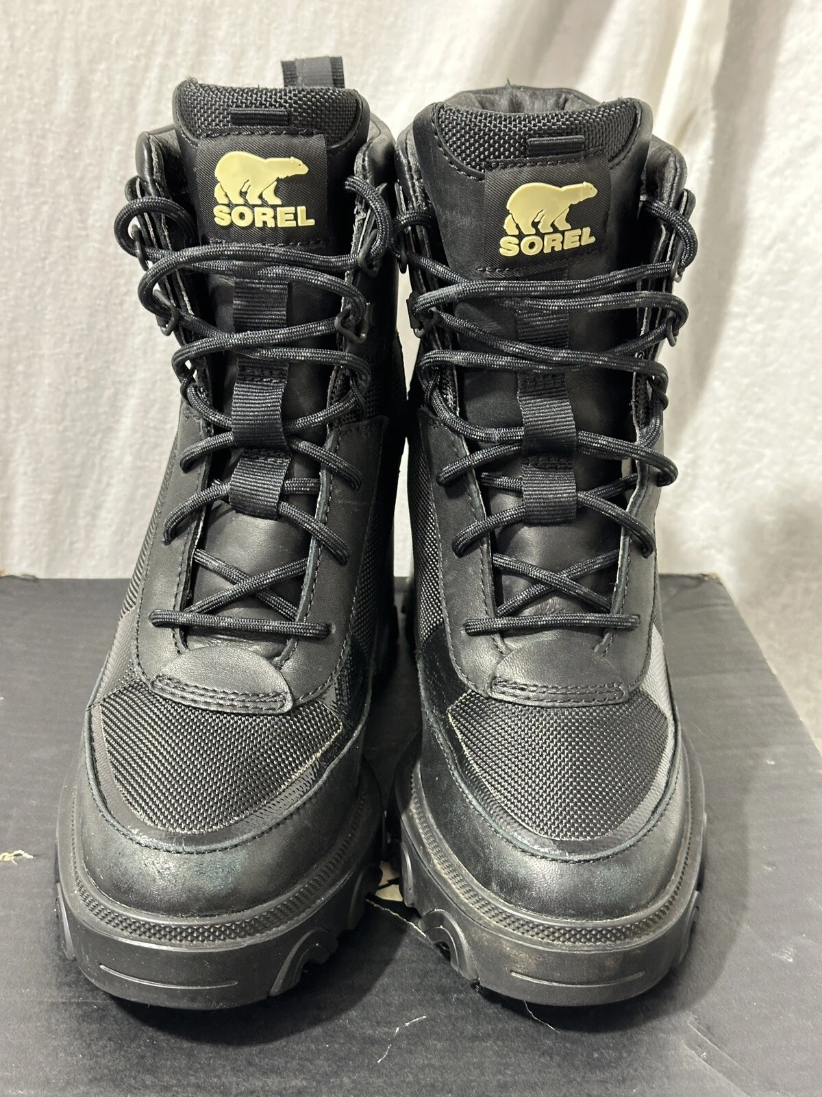 sorel brex lace waterproof leather nwb boots