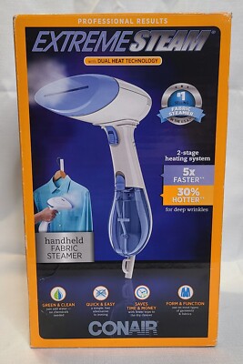Conair Handheld Garment Steamer For Clothes, Turbo ExtremeSteam 1550W Portable Handheld Design Strong Penetrating Steam Gs38r 1baaf38b Bbed 4c87 91f7 2a5701926a46 1.c488e4069699b5f1388061d4c408e28f
