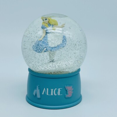 Disney ALICE in WONDERLAND Snow Globe 2016 Christmas Ornament SEGA