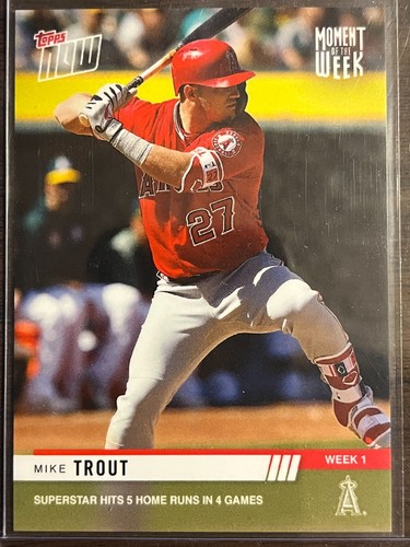 2019 Topps Now MOW-1 Mike Trout