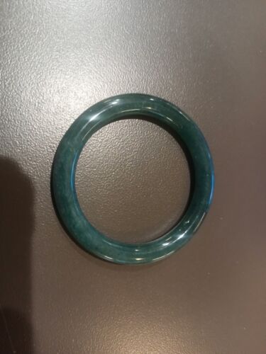Certified Green Burma Natural A JADE Jadeite Baby Bangle Bracelet 42mm. Tested