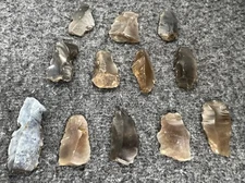 Selection of Neolithic Flint Blade/Bladelets. (f53)