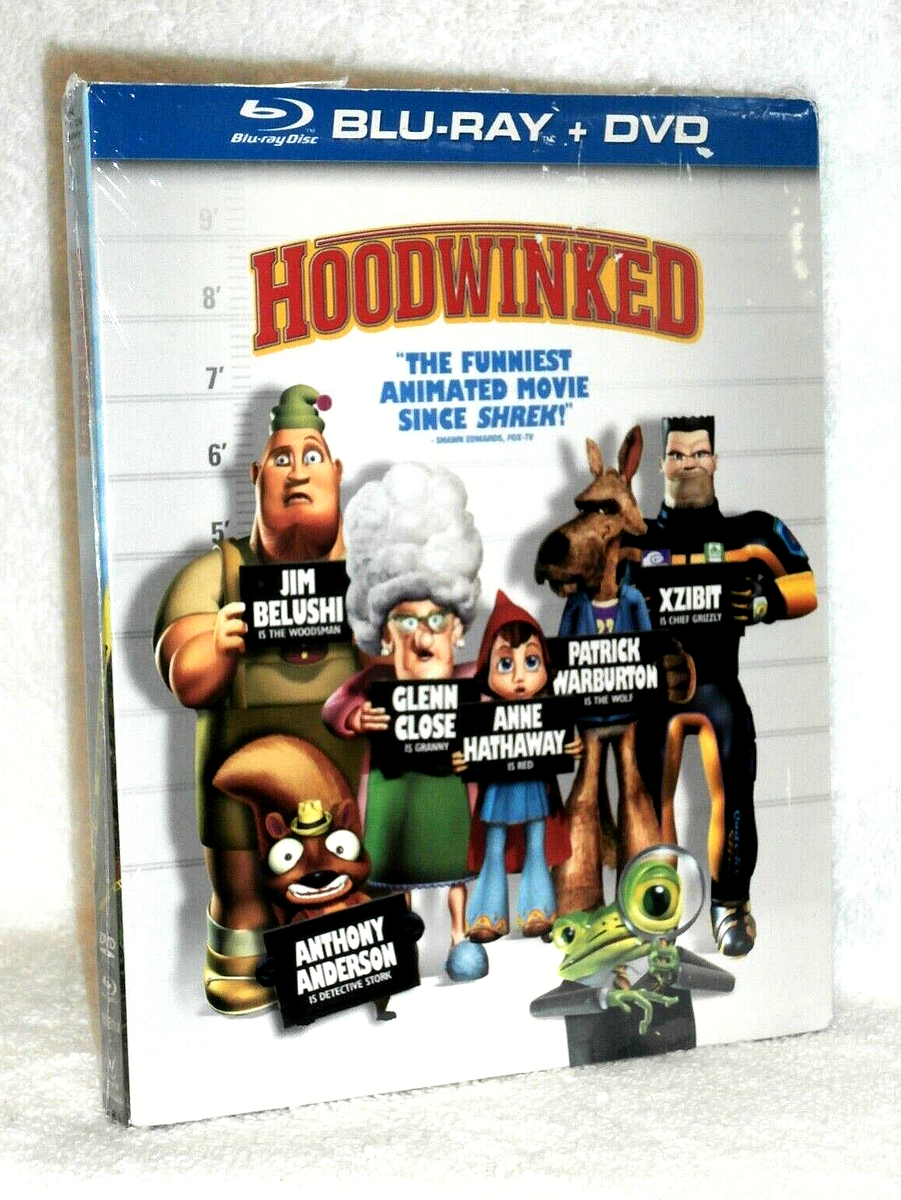 Hoodwinked (Blu-ray 2005) Anne Hathaway Glenn Close animated