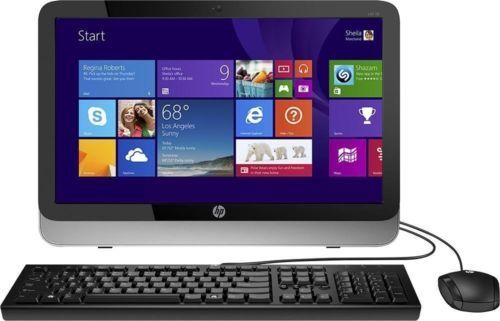 HP 19-2113W 19.5in. (500GB, Intel Celeron, 2.41GHz, 4GB) All-in-One Desktop  - G4B06AA for sale online