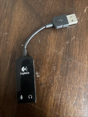 Official Logitech USB External Audio Sound Card Adapter G430 G35 - OEM Untested