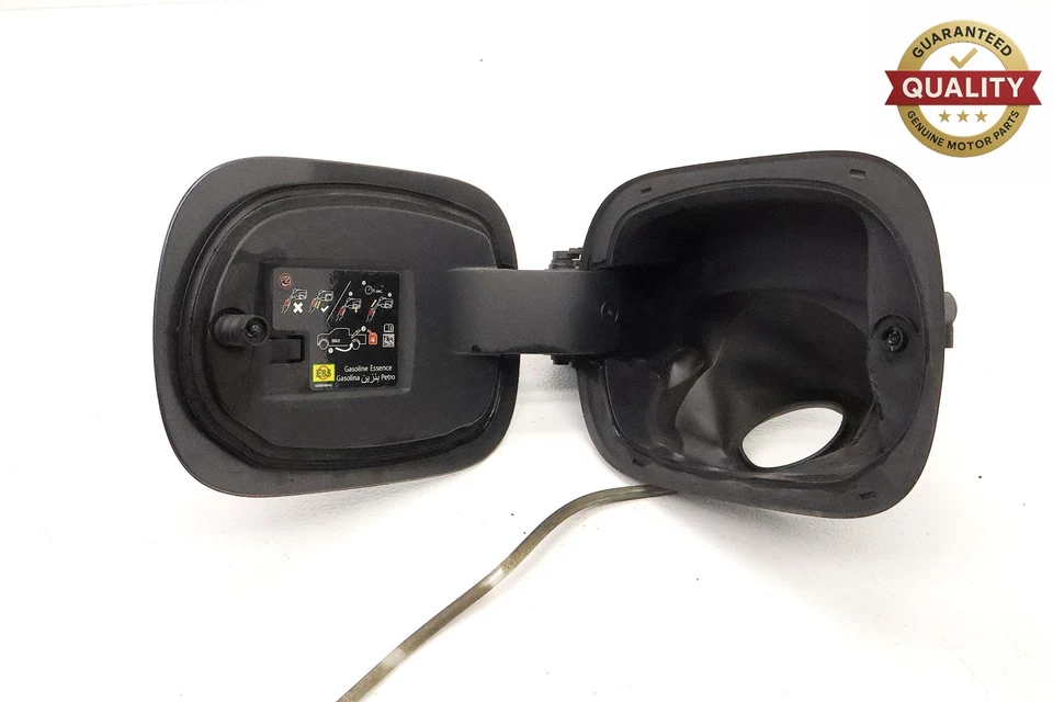 RAM 1500 2019-2025 tapa de puerta del tanque de combustible trasero OEM GRIS PAU Foto 4 de 4