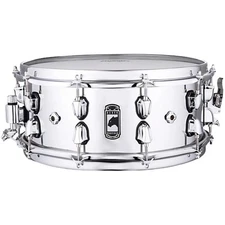 Mapex Black Panther Cyrus Steel Snare Drum, 14" x 6", Chrome