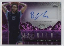 2023-24 Topps Midnight Horizon Signatures 6/12 Brandon Clarke #HS-BC Auto oe2