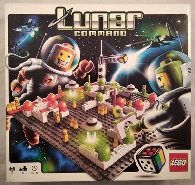 LEGO 3842 : Lunar Command [Brettspiel]. Achtung: Nicht geeignet für Kinder unter