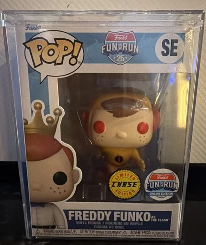 Funko Pop! Vinyl: Funko - Freddy Funko as The Flash (Chase) - Funko (Exclusive)