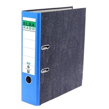 Elba Rado Ring Binder/Folder, Clouded Marble A4, Wide 1 Item Blue blue Wide 1