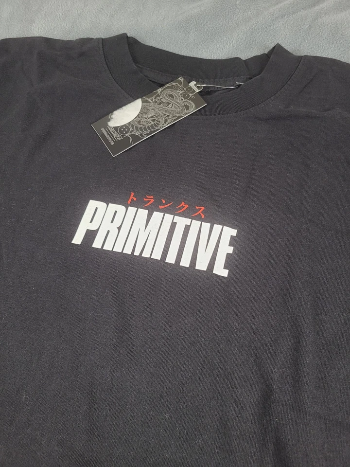 Primitive X Dragon Ball Z 🐉 Camiseta Negra Resistencia Para Hombre Talla Grande Nueva Con Etiquetas Foto 4 de 4