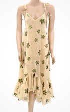 Urban Outfitters UO Everly Semi-Sheer Sequin Midi Dress Embellished xxs £82