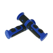 Pro Grip 964 ATV Grips - Thumb Throttle - Blue 964EVOBLBK
