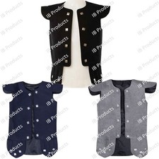 Men Scottish Chieftain Piper Jacobite Vest Highlander Traditional Kilt Waistcoat