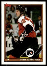 1991-92 Topps Kjell Samuelsson Philadelphia Flyers #211
