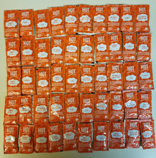50 Taco Bell HOT  Sauce Packets.   New And Sealed! Free Fast Shipping!