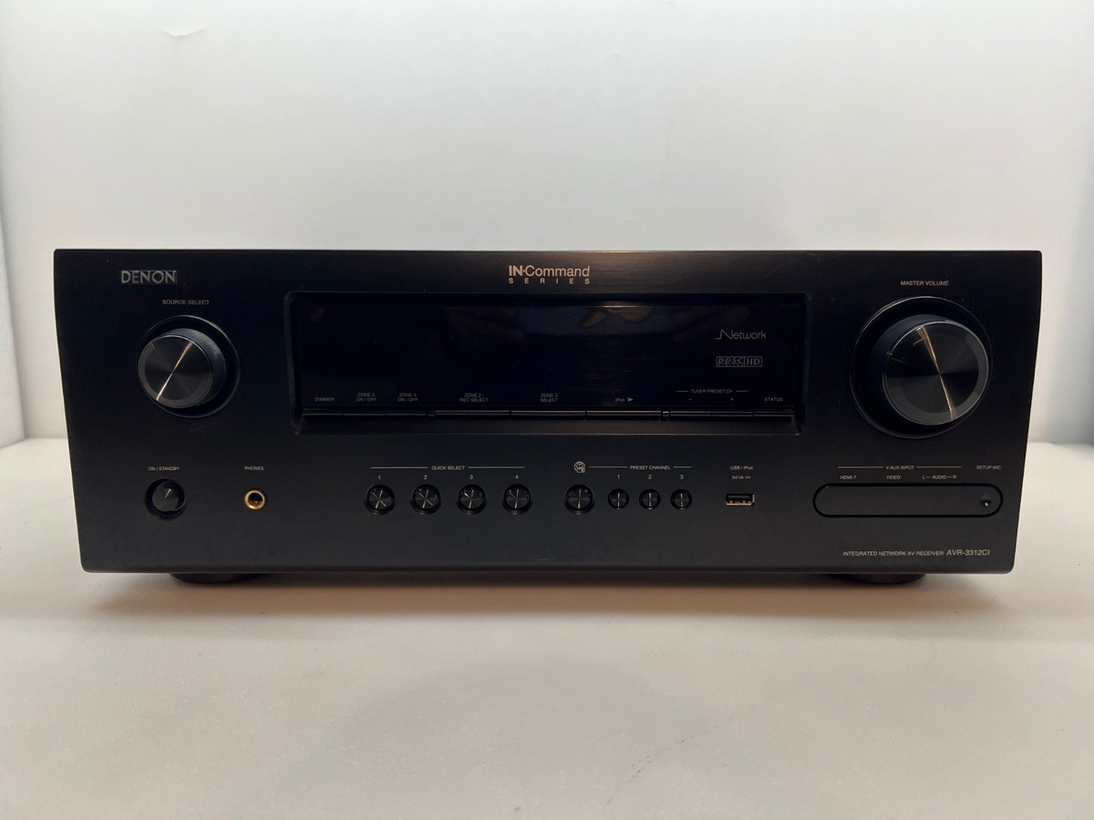 Denon AVR-3312CI Integrated Network AV Receiver for Parts Free
