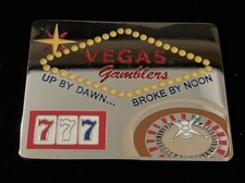 Las Vegas Gamblers Geocoin Roulette Craps Trackable Coin