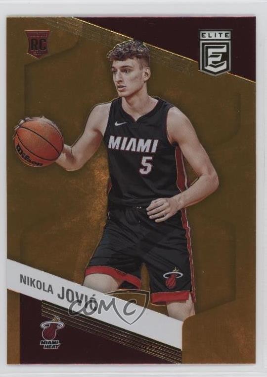 2022-23 Donruss Elite Rookies Orange Nikola Jovic #247 11ur