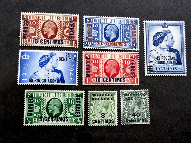 nystamps Great Britain Offices Abroad Morocco Stamp # 58//94 MOGH U26y1354