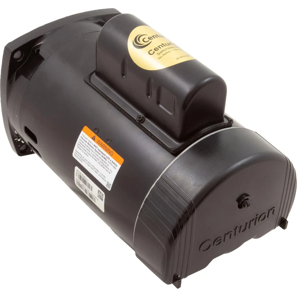 B2853V1 Pool Pump Motor, Century, 1.0hp, 115/230v, 1-Spd, 56YFr, SQFL, Uprated - Image 2 of 4